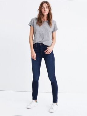Madewell 10” High-Rise Skinny Jeans in TENCEL™ Denim | 25T NWT